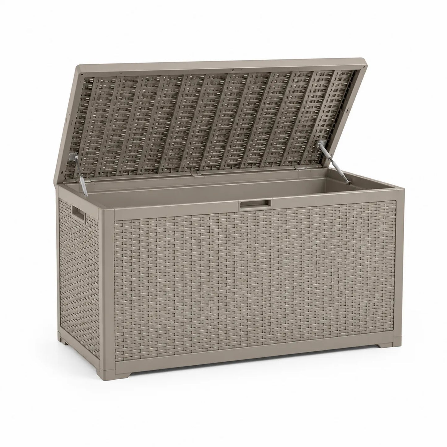 Polypropylen Aufbewahrungstruhe 120x55x60 cm Beige
