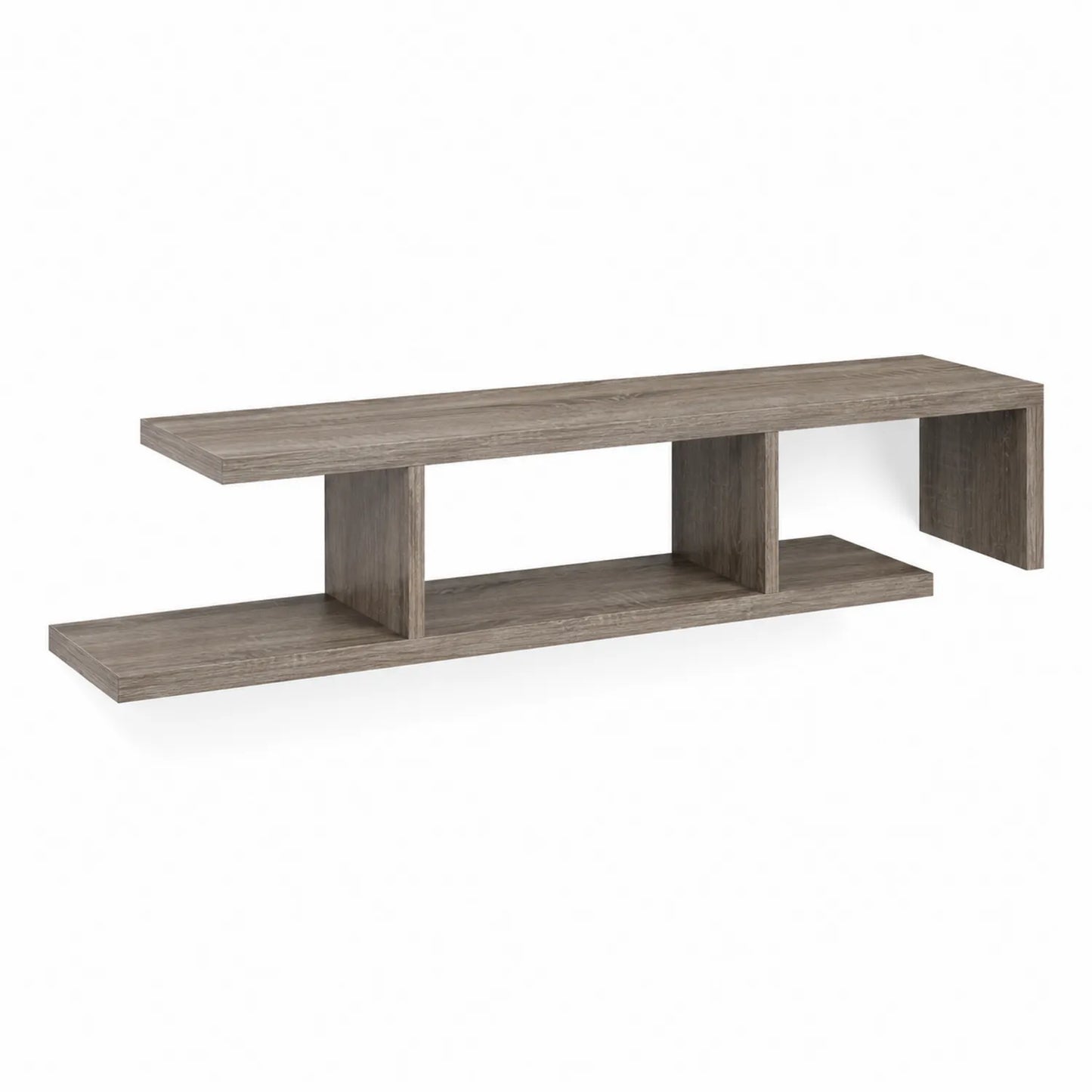 Wandregal Spanplatte Eiche 120cm